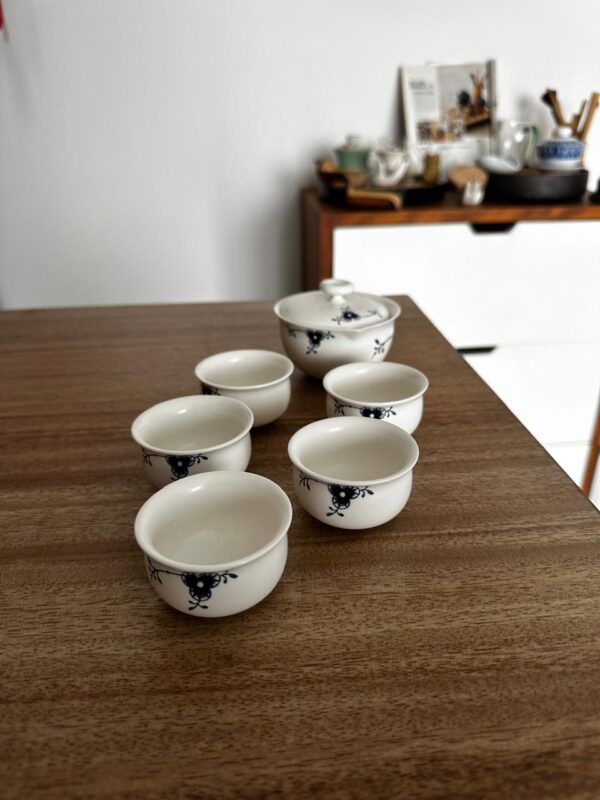 Set de Viaje (Gaiwan + Cuencos) Azul - Imagen 2